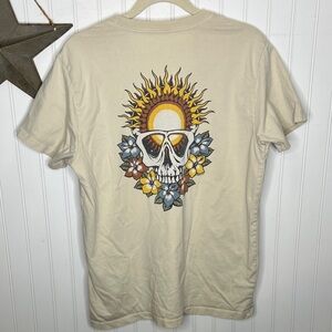 Katin Tan Skull Graphic Tee